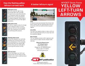 Yellow Left-Turn Arrows