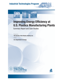 Improving Energy Efficiency at US Plastics Manufacturing Plants