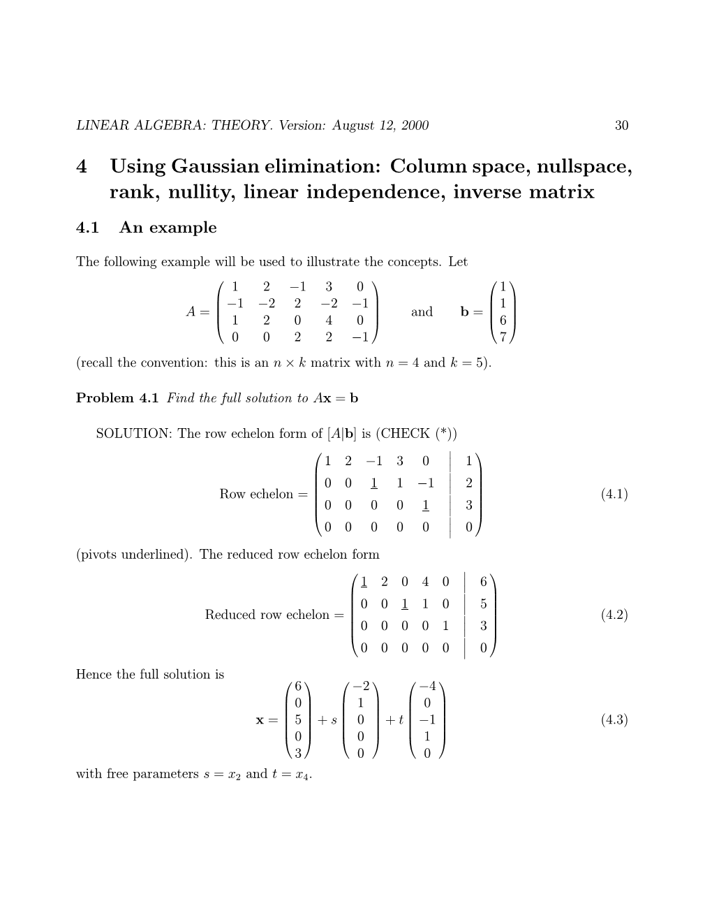 4-using-gaussian-elimination-column-space-nullspace-rank-nullity