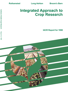 Integrated Approach to Crop Research