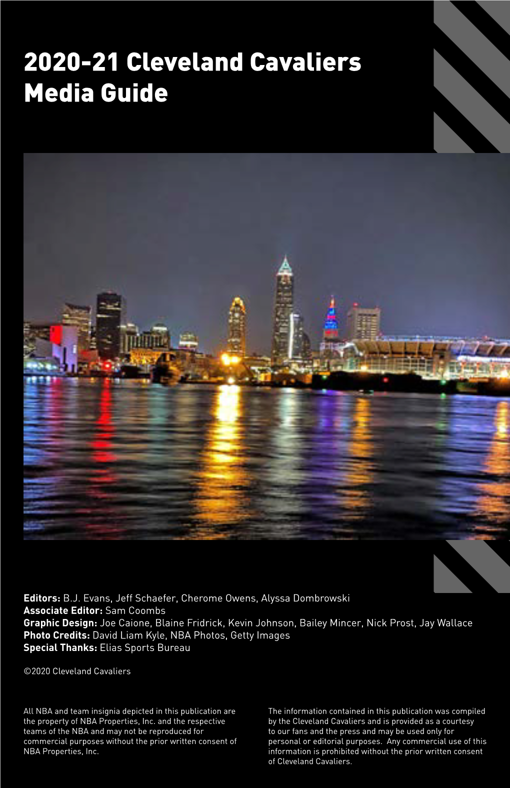 2020-21 Cleveland Cavaliers Media Guide