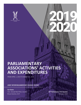 Parliamentary Associations' Activities and Expenditures
