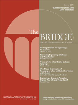 The BRIDGE LINKING ENGINEERING and SOCIETY