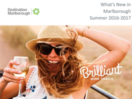 What's New in Marlborough Summer 2016-2017