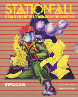 Stationfall Read This Entire Instruction Manual