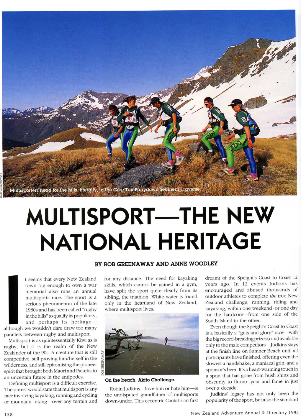 Multisport—The New National Heritage