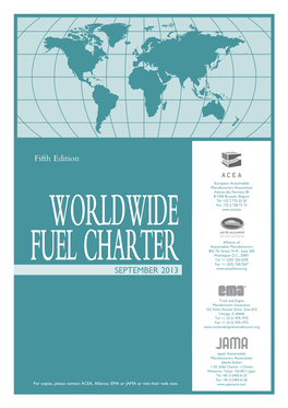 Worldwide Fuel Charter