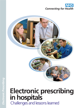 Electronic Prescribing in Hospitals