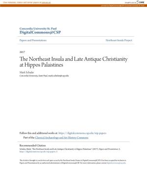 The Northeast Insula and Late Antique Christianity at Hippos Palaistines