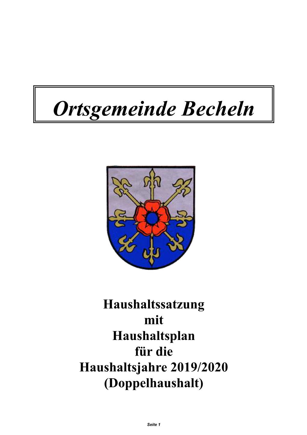 Ortsgemeinde Becheln