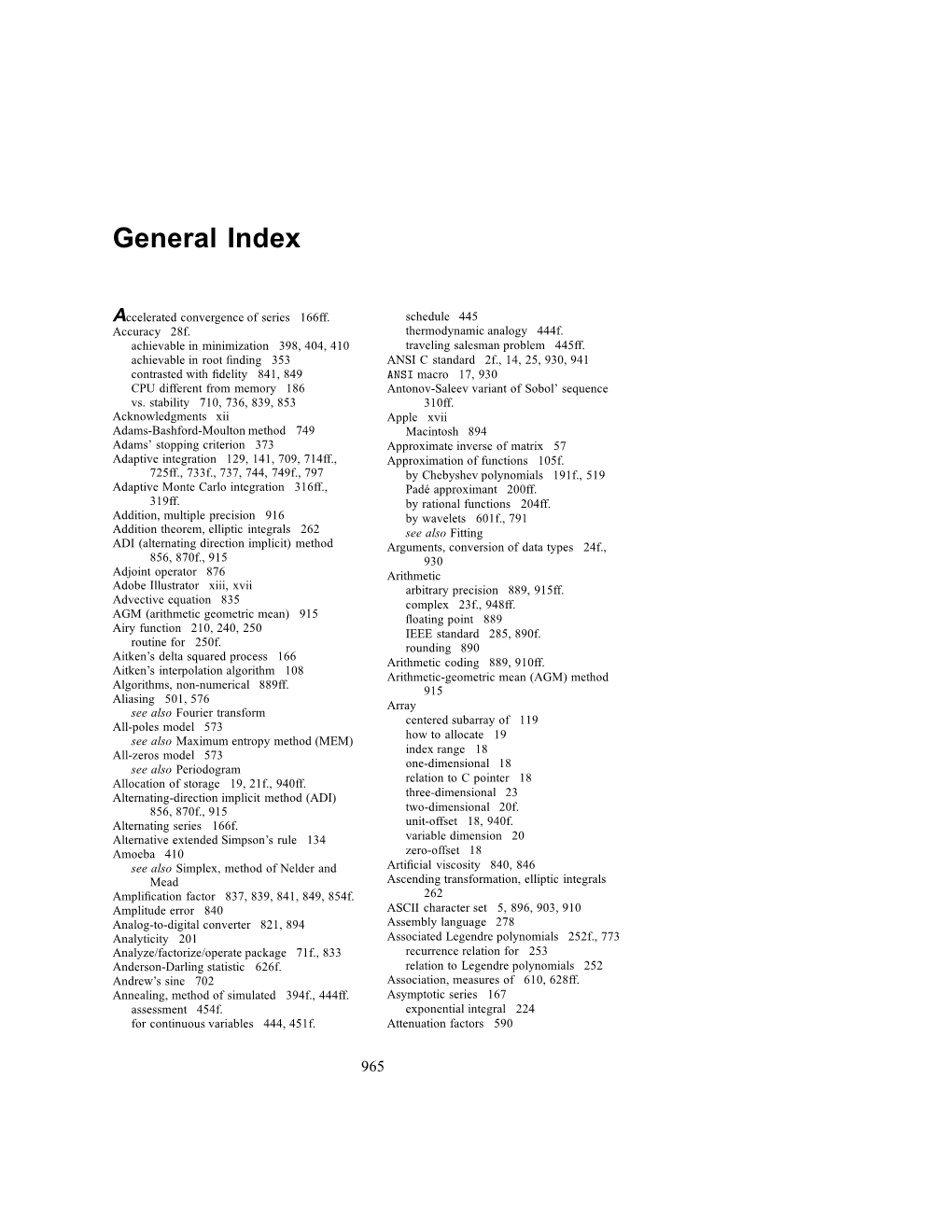 General Index