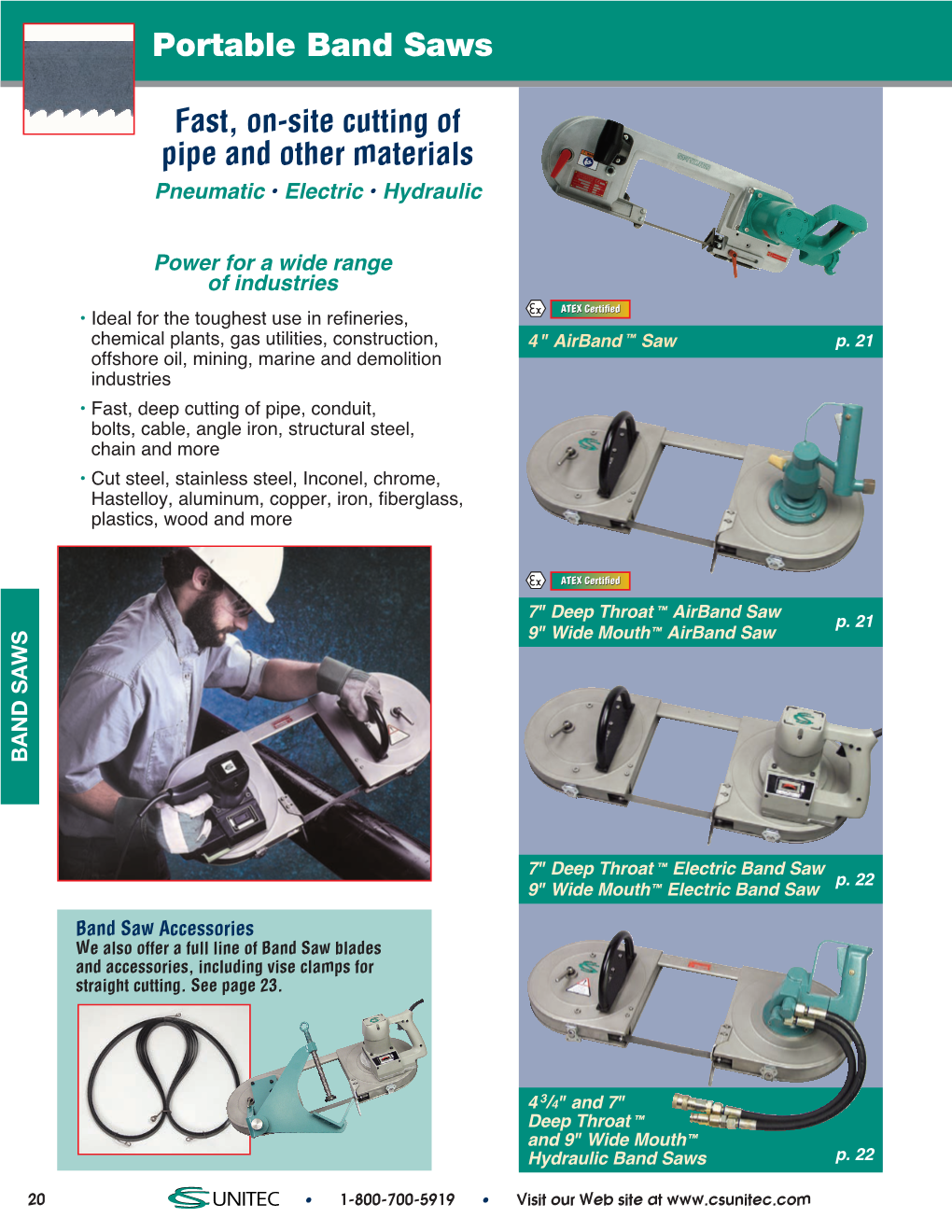 Portable Band Saws