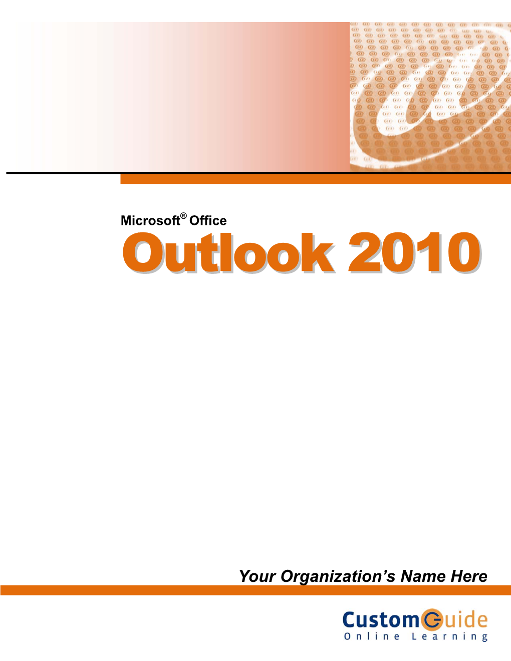 Outlook 2010