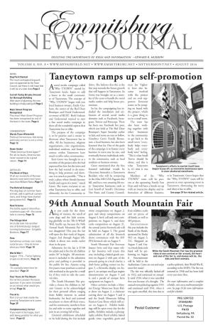 94Th Annual South Mountain Fair Taneytown Ramps up Self-Promotion