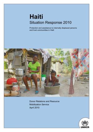 Haiti Situation Response 2010