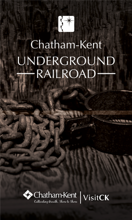 Underground Railroad Brochure