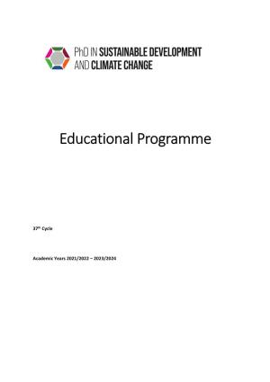 Educational Programme
