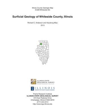 Surficial Geology of Whiteside County, Illinois