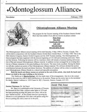 February 1998 Newsletter