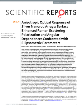 Surface Enhanced Raman Scattering Polarization and Angular