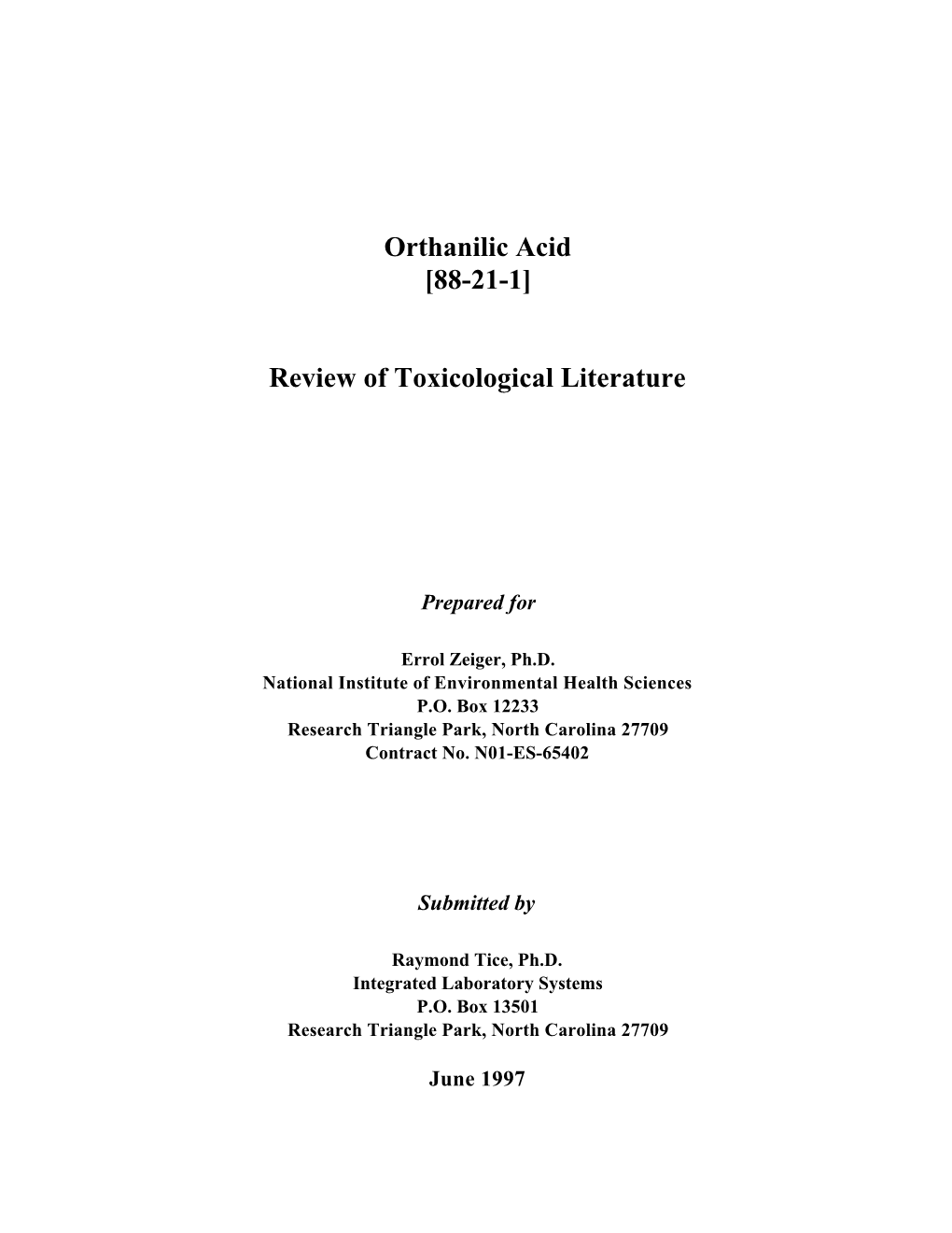 Orthanilic Acid [88-21-1]