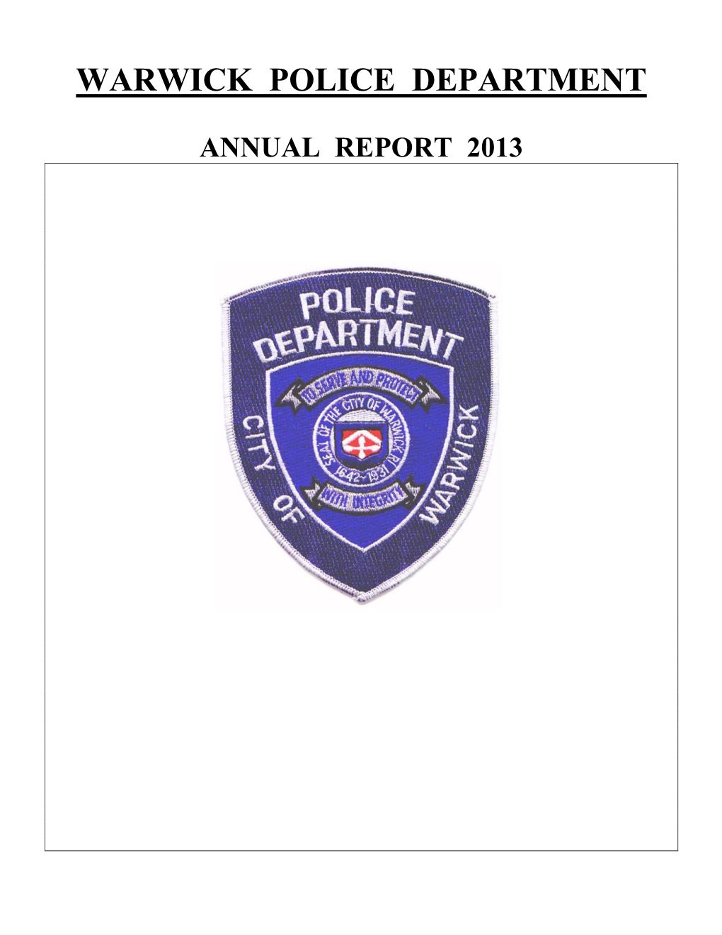 2013 Annual Report