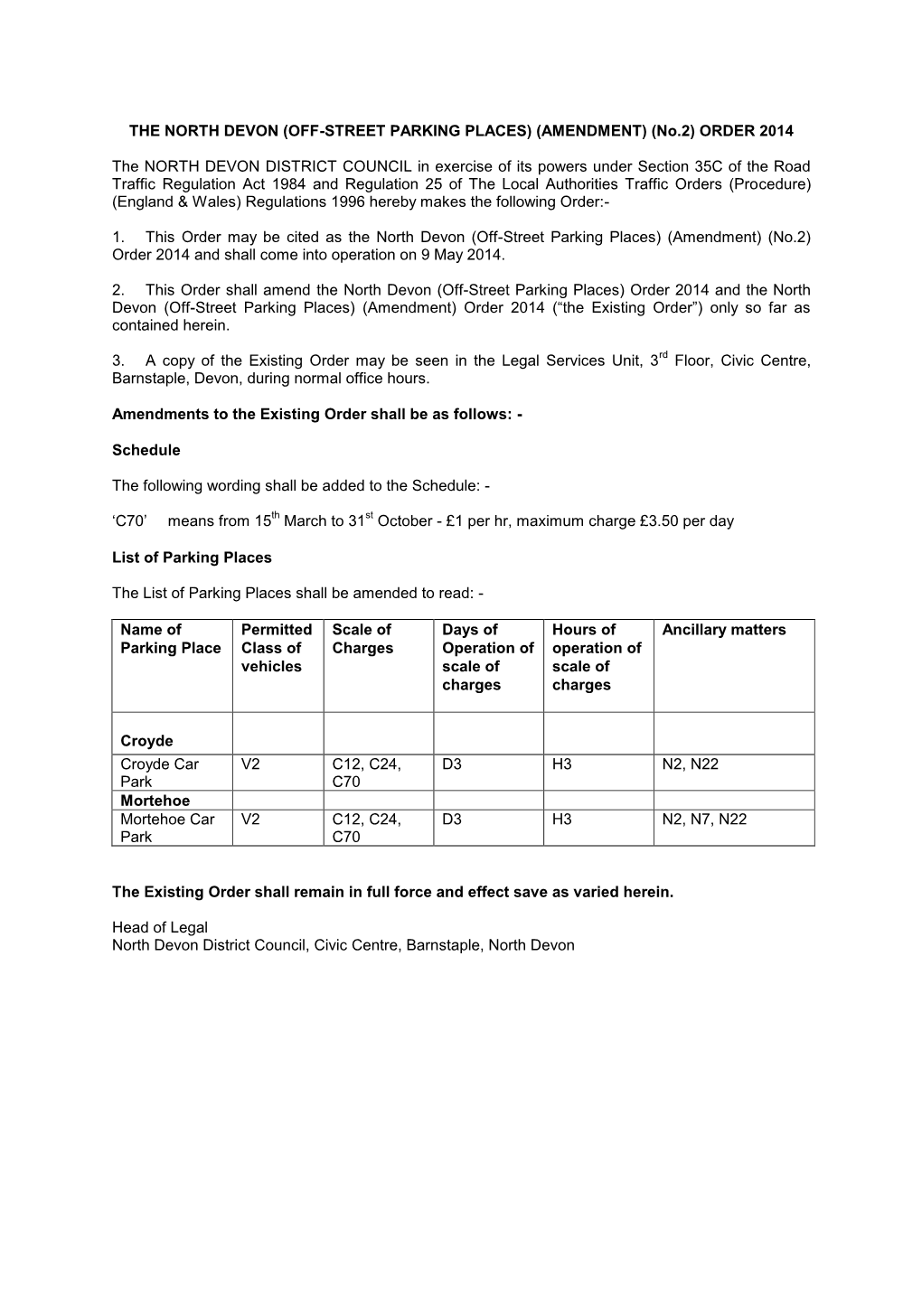 North Devon District Council