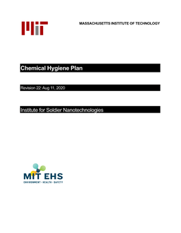 ISN Chemical Hygiene Plan