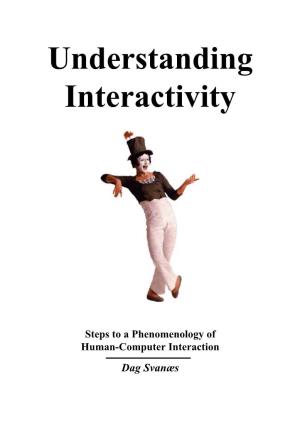 Understanding Interactivity