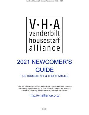 2021 Newcomer's Guide