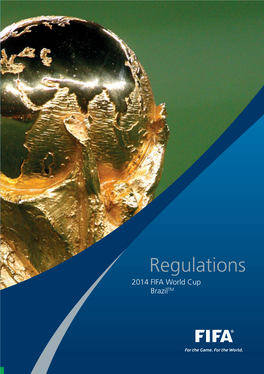 2014 FIFA World Cup Regulations
