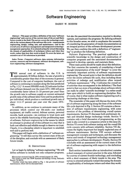 Barry Boehm Software Engineering Paper