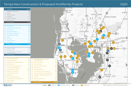 Tampa New Construction & Proposed Multifamily Projects 2Q20