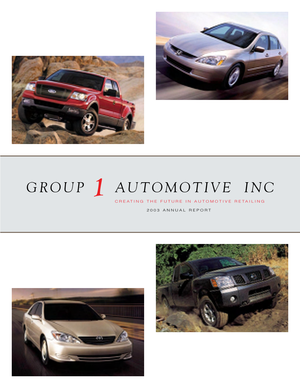 Group 1 Automotive, Inc
