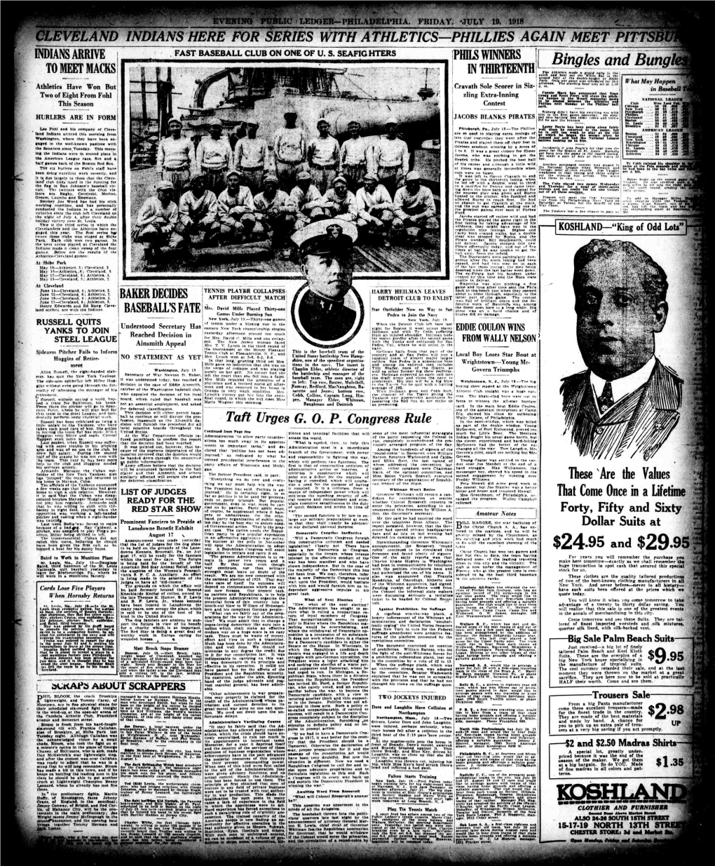 Evening Public Ledger. (Philadelphia, PA) 1918-07-19 [P ]