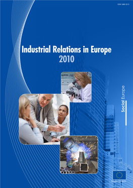 Industrial Relations in Europe 2010