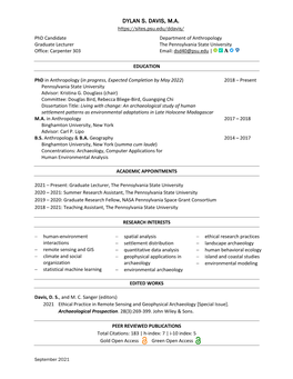 Curriculum Vitae