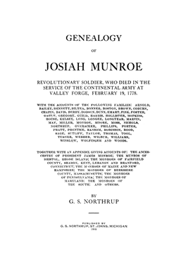 Josiah Munroe