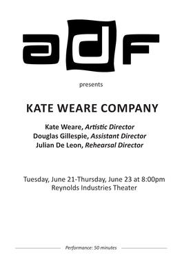 Kate Weare Company