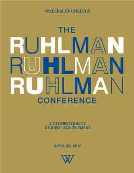 The Ruhlman Conference 20Ш7
