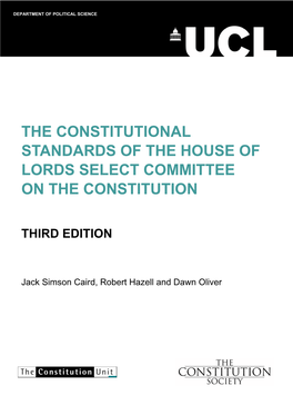 Select Committee on the Constitution