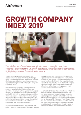 Growth Company Index 2019