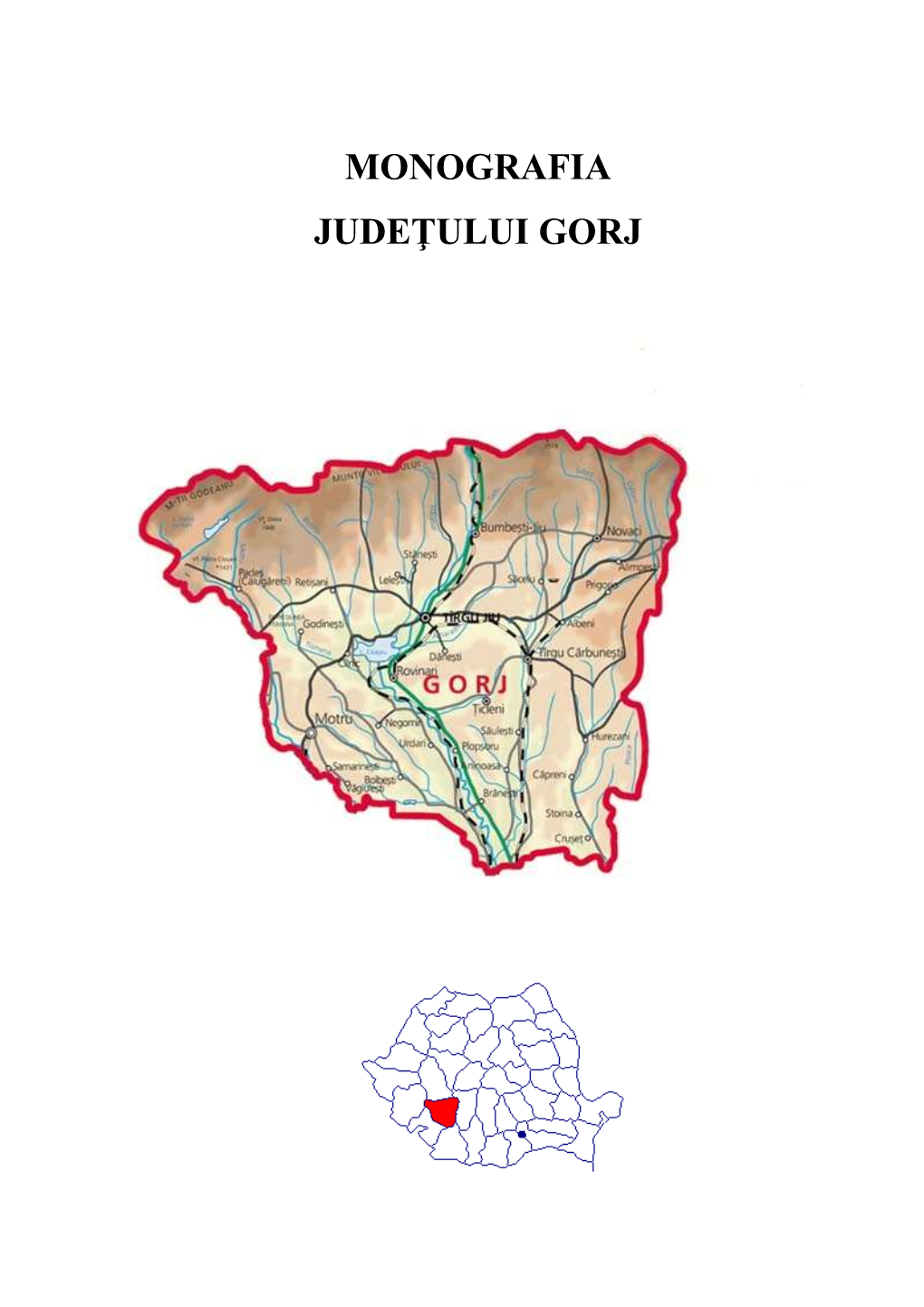 Monografia Judeţului Gorj