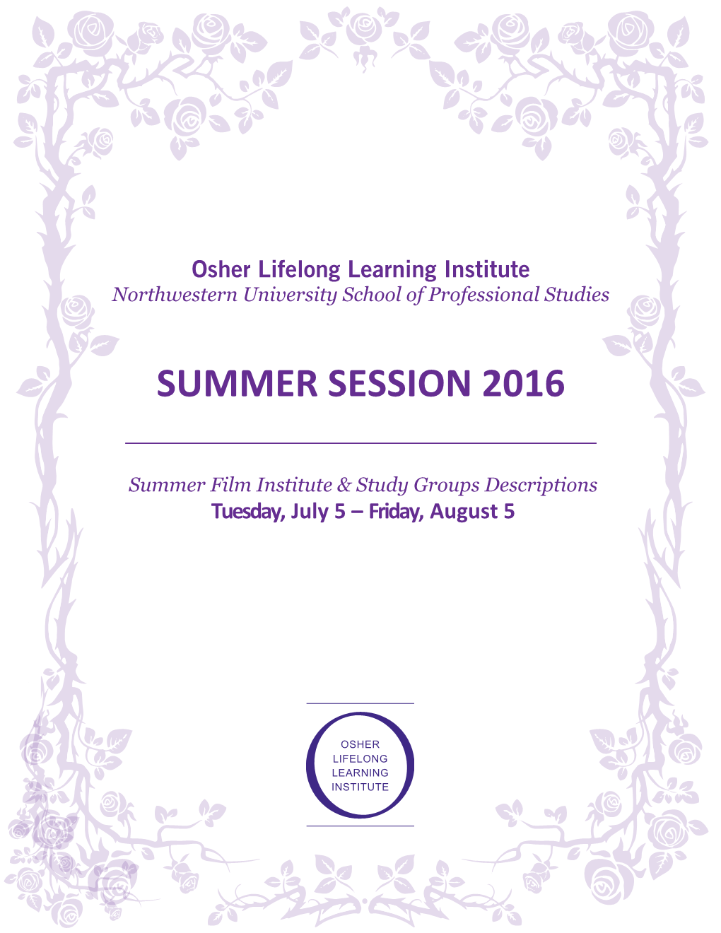 Summer Session 2016