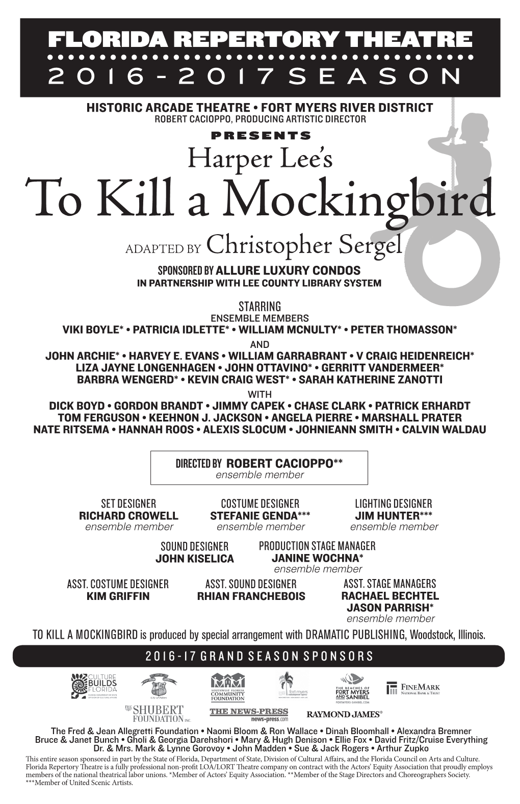 Harper Lee's to Kill a Mockingbird