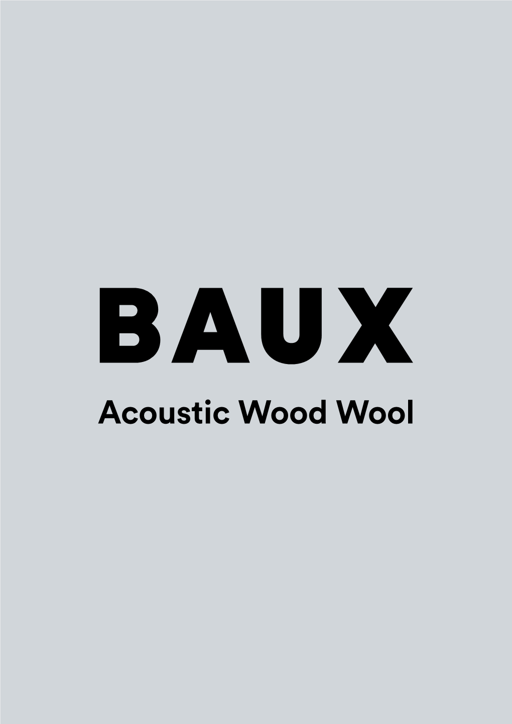 BAUX Acoustic Wood Wool 16-31