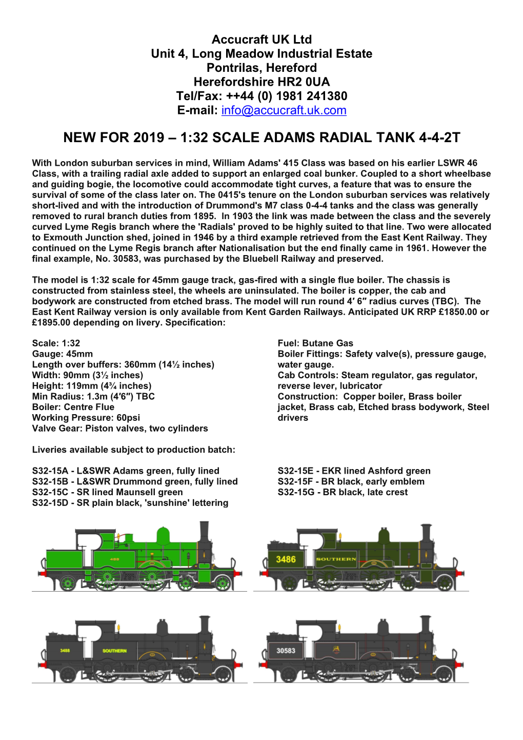 Adams Radial Tank Flyer