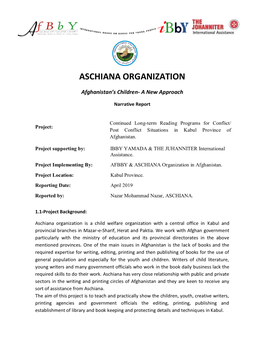 Aschiana Organization
