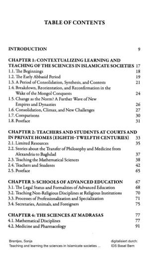 Table of Contents Introduction 9 Chapter1