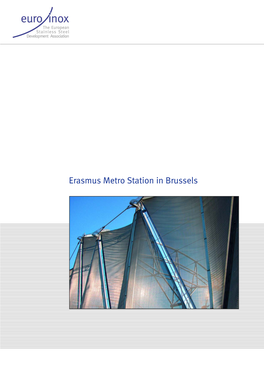 Erasmus Metro Station in Brussels, Belgium